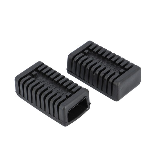 Rubber footrest for - , moped