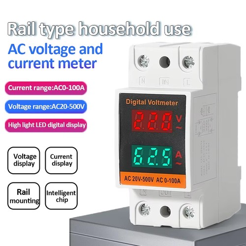 Din rail single phase digital - din, single-phase