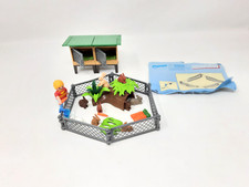 Playmobil 6140 Rabbit Hutch with Outdoor Enclosure & 9 Rabbits