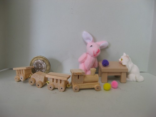 Dolls house job lot - dolls,