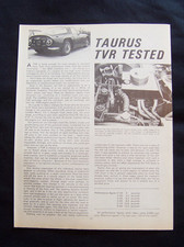 TVR VIXEN S1 TAURUS ENGINE