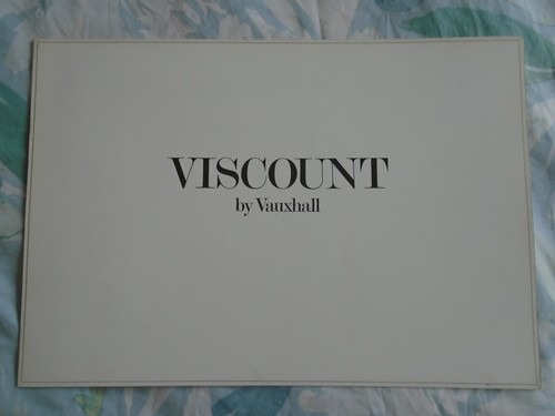 Vauxhall viscount brochure oct - viscount,