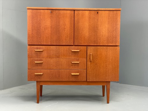 Vintage 1960s teak cabinet - vintage,