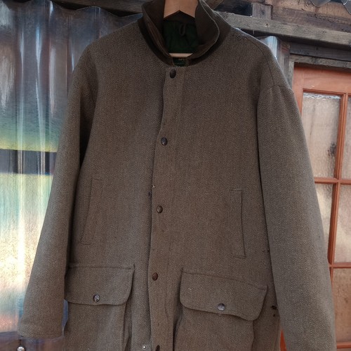 Beaver tweed wool coat mens - beaver,