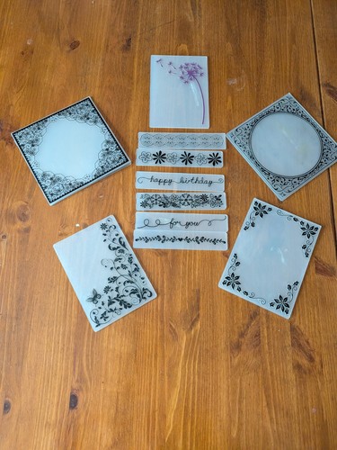 Various embossing folders - 11,