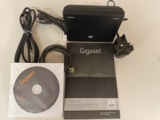 Gigaset N300IP base station, un-used. UK power lead all cables, CD, manual, VoIP