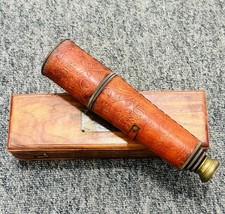 Vintage Style Brass Telescope