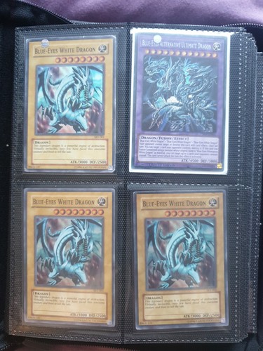Yugioh old school binder - old, (150+