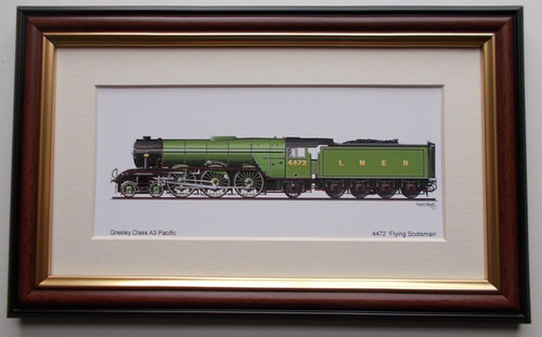 Railway prints flying - railway,