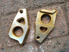 Yamaha YZF R1 07-08 4C8 2007 2008 Gold Chain Adjusters Axle Blocks WV58 