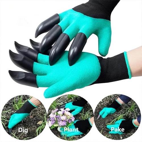 Garden gloves with claws - garden,