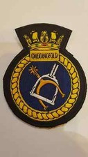 HMS CHIDDINGFOLD Embroidered Patches