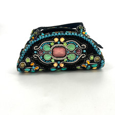 Vtg Mary Frances Handbag Stone