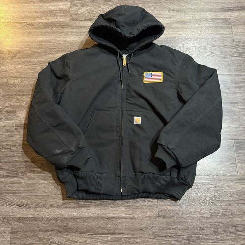Carhartt j140 black men - carhartt, men’s
