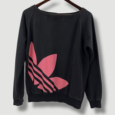 ADIDAS Womens Black Vintage