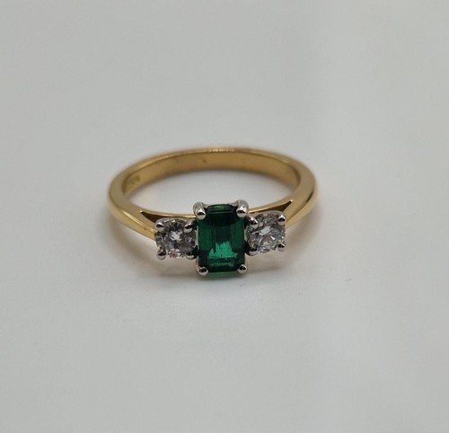 Emerald and diamond three - emerald,