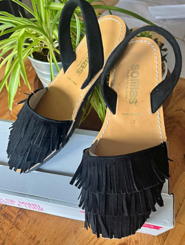 Solillas black suede - solillas,