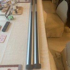 GENUINE THULE AERO BARS ROOF BARS WITH LOCKS AND KEYS 120 CENTIMETRE BARS