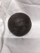 Original Vintage Cast Iron Track & Field Shot Putt 7.1lbs 3.25kg Faux Cannonball