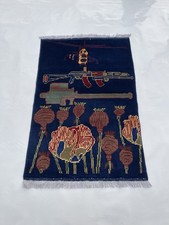 #650 War rug Afghan War Rug Wool Rug Beautifully Made War Rug Ethnic 126x80 Cm