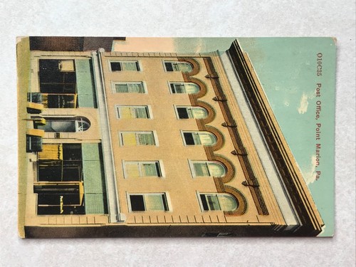 O727 vintage postcard post - o727,
