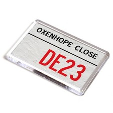 FRIDGE MAGNET - Oxenhope Close