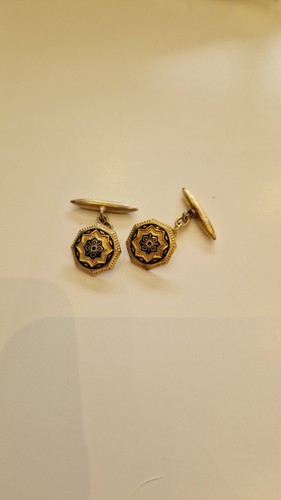 Vintage octagonal gold tone - vintage,