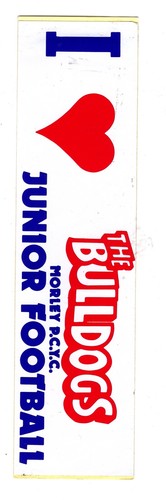 Local footy sticker - local,