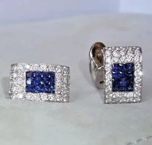 50ct round cut blue sapphire - blue,