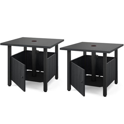 2pcs outdoor side - 2pcs, table