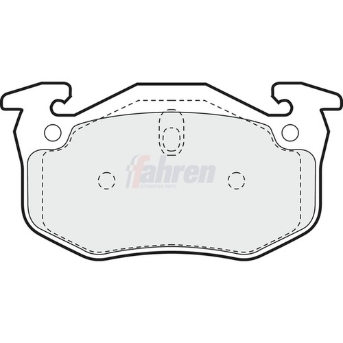 Brake pads set - set, for