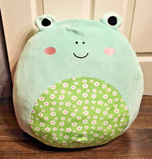 Squishmallows Wendy The Frog With Floral Belly 12" Soft Plush Toy