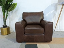 Marks & Spencer Nantucket Armchair in Brown Leather RRP £599