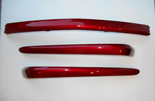 Honda GL1800 Goldwing Top Box Trims  in Red.  Part No's  81161 81162 81163 MCA  