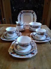 Melba Bone China Art Deco Tea