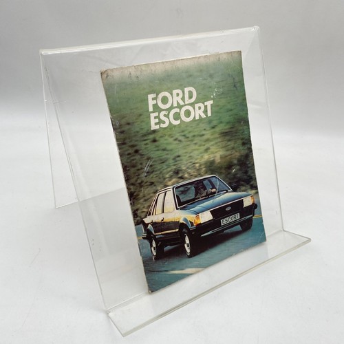 Ford escort operating - ford, control
