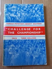Harold Poynton - Benefit Souvenir - Wakefield Trinity legend - 1957 to 1968