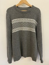 Quba & Co Ladies Grey Jumper Size Medium, Wool, Alpaca, Nylon mix
