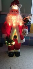VINTAGE 19" Fibre Optic Santa