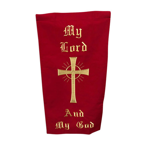 Red church banner lord - banner, ‘my