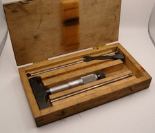Vintage Shardlow Depth Micrometer with Box