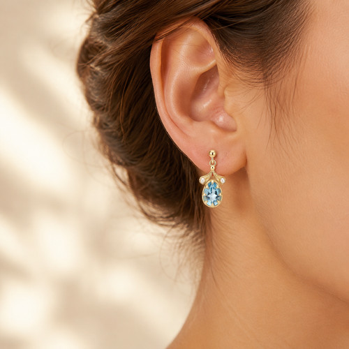 Swiss blue topaz seed - swiss,