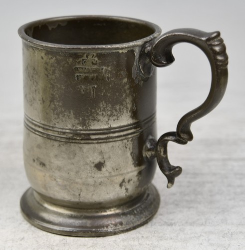 Fine antique georgian pewter - antique,