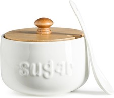 Ceramic Sugar Bowl With Lid