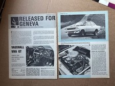 VAUXHALL VIVA GT AUTOCAR