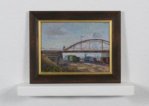 Industrial landscape railway - landscape,,