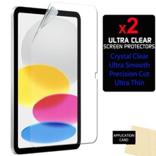 2x For Apple iPad A16 11" 11th Generation 2025 CLEAR Screen Protector Guards