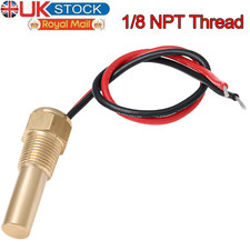 Water Temperature Temp Sensor Sender For Gauge Radiator Hose 1/8 NPT Thread UK