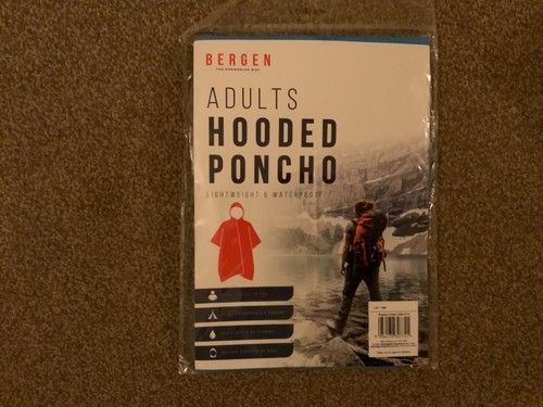 Raincoat adult poncho hooded - raincoat,