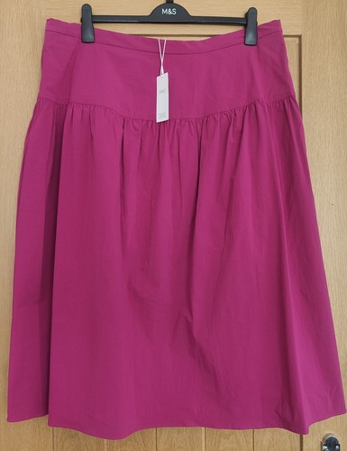 Cotton rich midi circle - m&s,